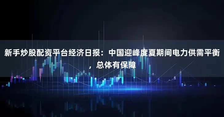 新手炒股配资平台经济日报：中国迎峰度夏期间电力供需平衡，总体有保障