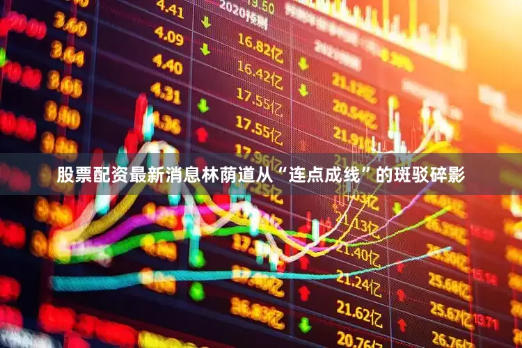 股票配资最新消息林荫道从“连点成线”的斑驳碎影