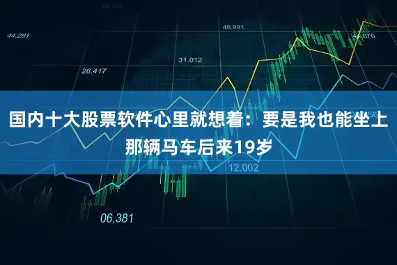 国内十大股票软件心里就想着：要是我也能坐上那辆马车后来19岁